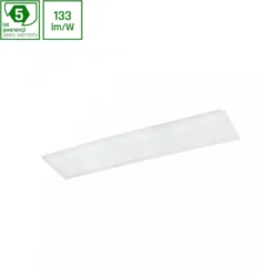 30x120cm LED panel, 40W, 4800lm, hvid kant, Algine, 4000K