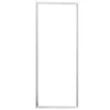 120x60 LED panel ramme - Enkel montering med skruer, hvid kant