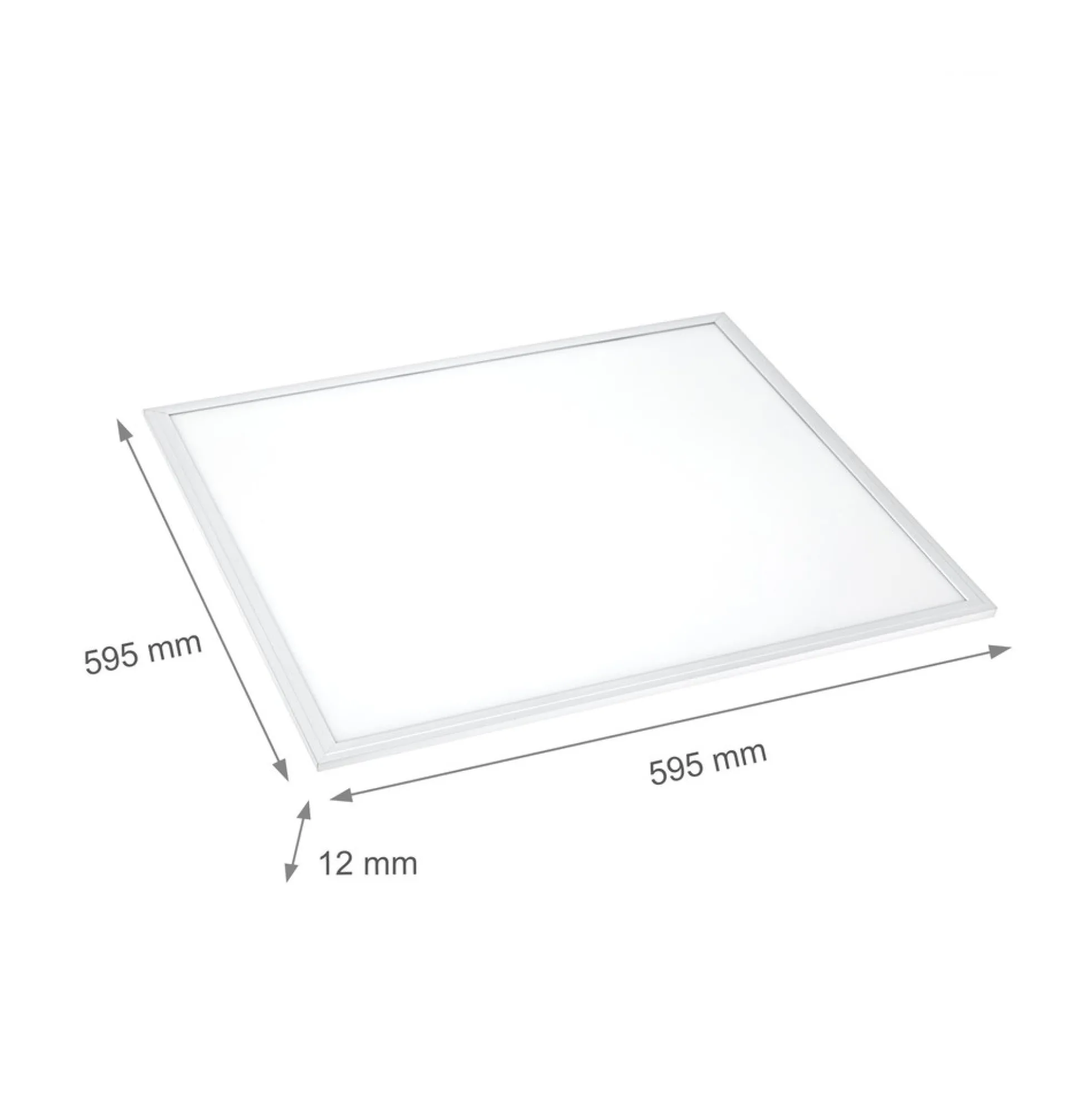 60x60 LED panel, 45W, 102lm/W, ikke dæmpbar, Algine, 6000K (udgået)