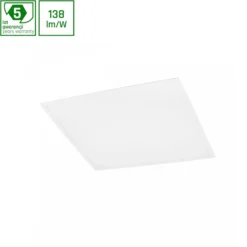 60x60 LED panel, 40W, 138lm/W, IP20, kant, Philips driver, 4000K (restsalg)
