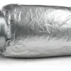 80 x 1200 mm Flex lyddæmper ventilation SLF, 25 mm isolering - Air2Trust