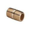 1" x 80 mm Nippelrør, Rødgods Silicium Bronze - Viega