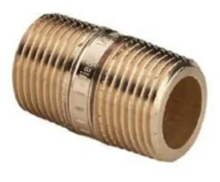 1/2" x 60 mm Nippelrør Rødgods Silicium Bronze