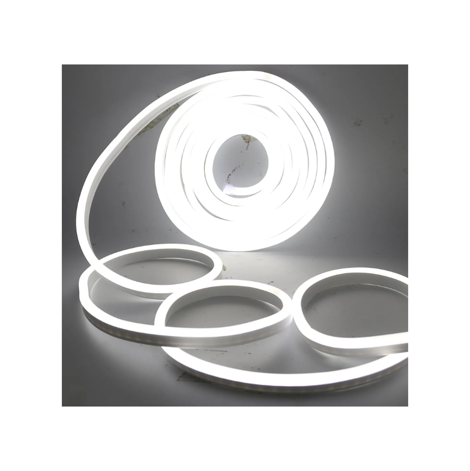 8x16 Neon Flex LED, 8W pr. meter, 24V DC, IP67