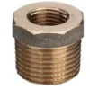 3/4" x 1/2" Nippelmuffe Rødgods Silicium Bronze