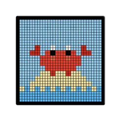 32x32 pixel art display, 5V USB, 20x20cm, 10W (restsalg)