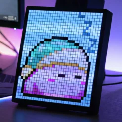 32x32 pixel art display, 5V USB, 20x20cm, 10W (restsalg)