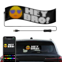 2x Pixel matrix panel 20x64, Bluetooth, 5V USB