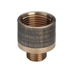 3/8" x 1/2" Spidsmuffe Rødgods Silicium Bronze