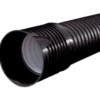 X-Stream drænrør, 110/98 mm, DN100, fuldslidset, sort PP SN8, 6 meter med muffe - Wavin
