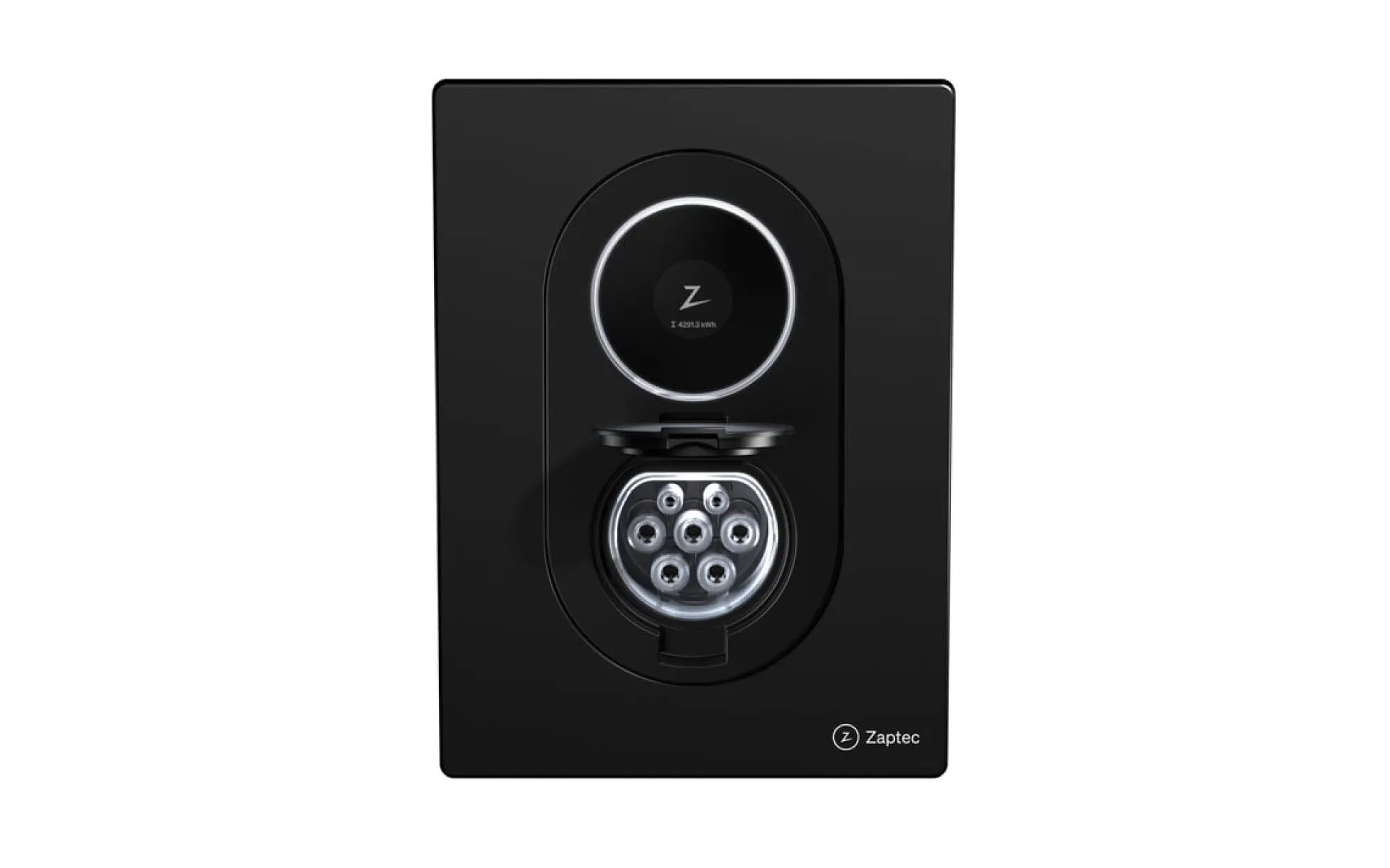 Zaptec Go 2 ladeboks, 22 kW, type 2, WiFi+4G, Asphalt Black