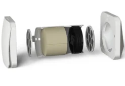 Zephyr ventilator med varmegenvinding, WiFi, Ø160