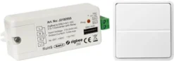 Zigbee/DALI pakke med batteritryk, Fuga - Lauritz Knudsen