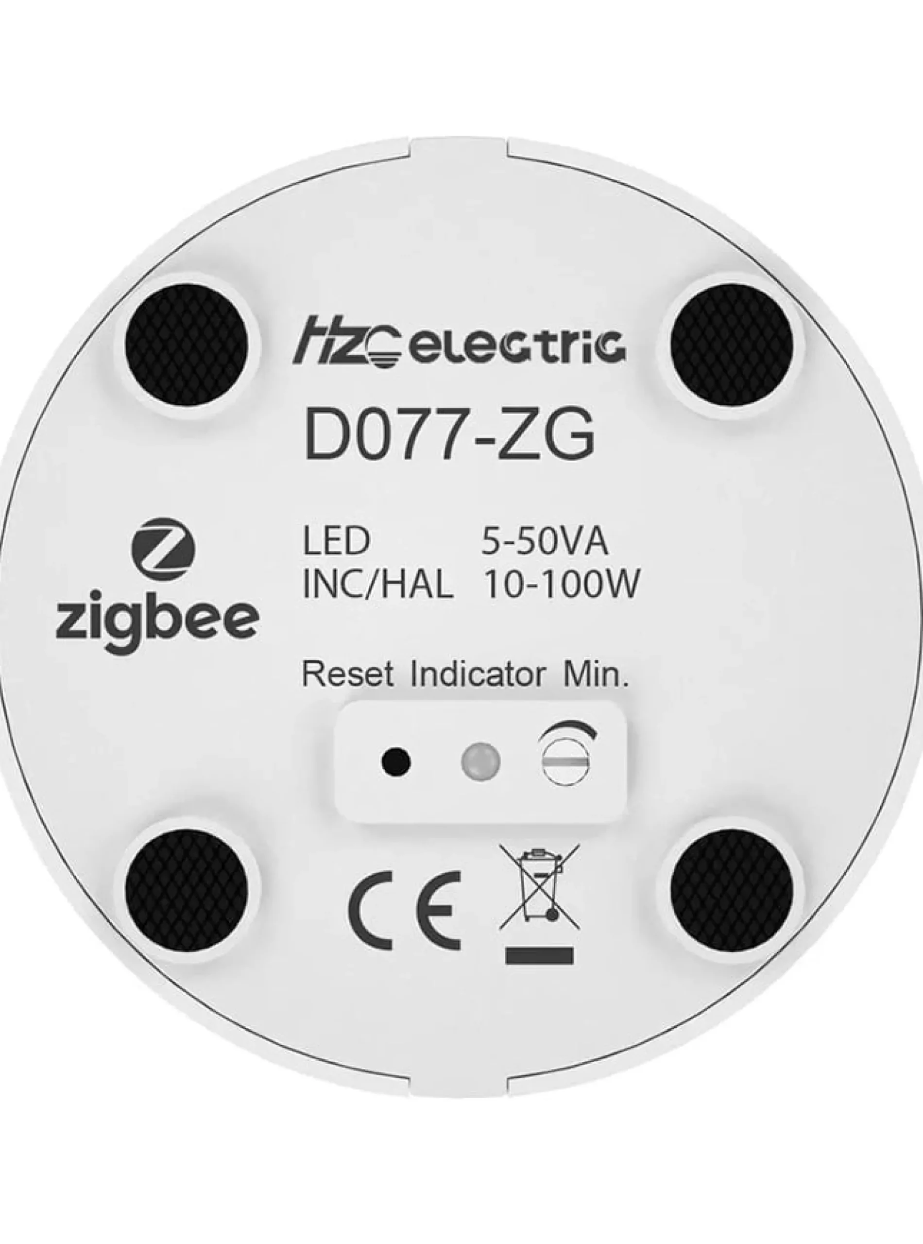 Zigbee lysdæmper til ledning med fodkontakt