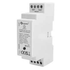 Zigbee relæ med strømmåler, 16A, DIN-skinne - Gledopto Pro