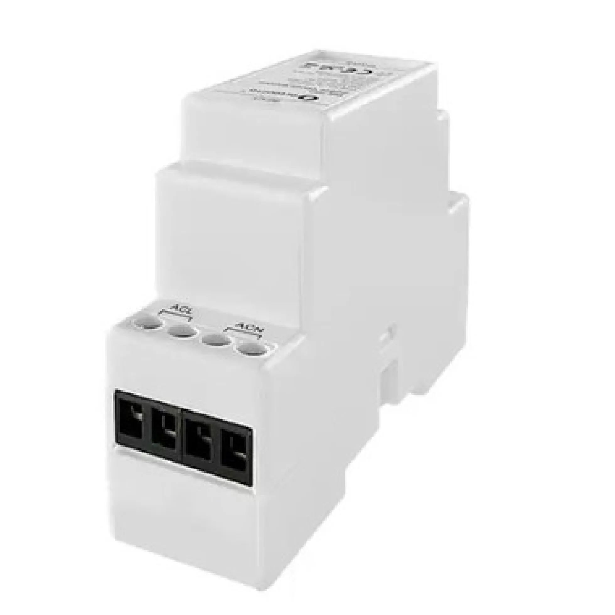 Zigbee relæ med strømmåler, 16A, DIN-skinne - Gledopto Pro