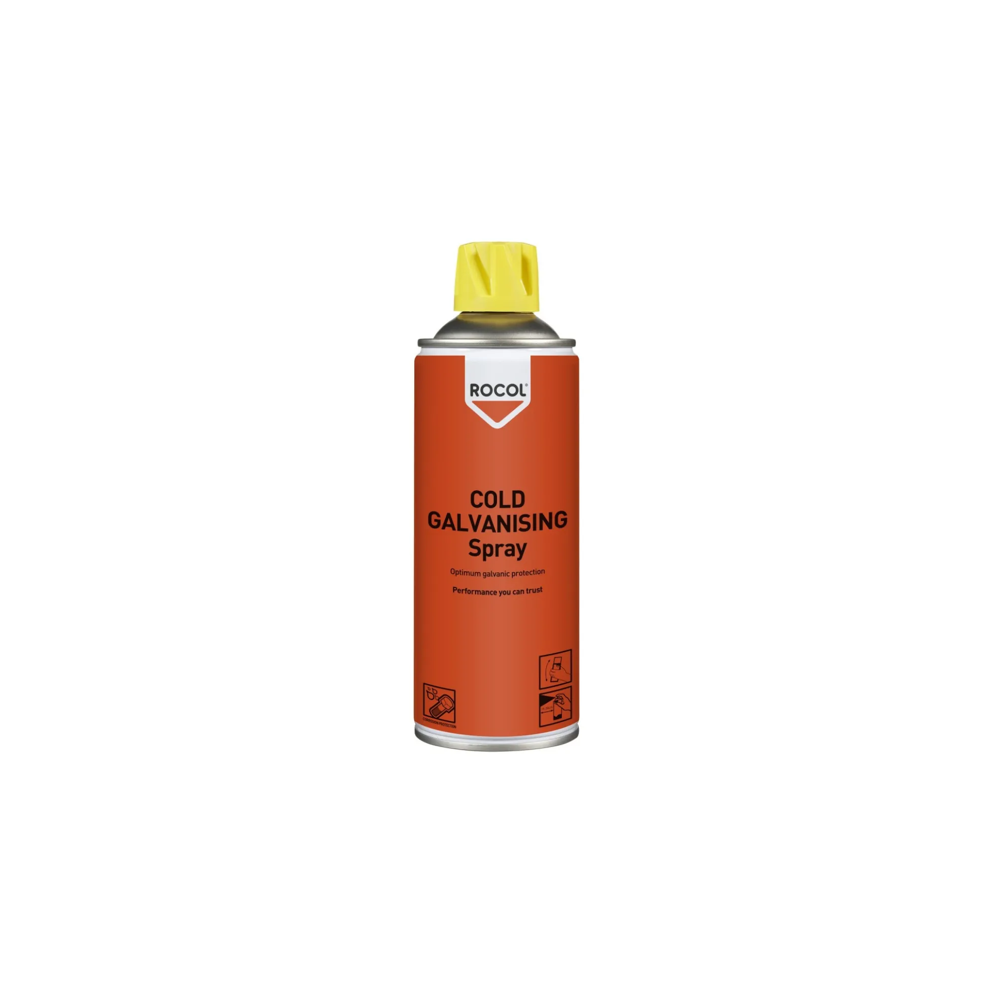 Zinkspray CG koldgalvanisering, 400 ml - Rocol